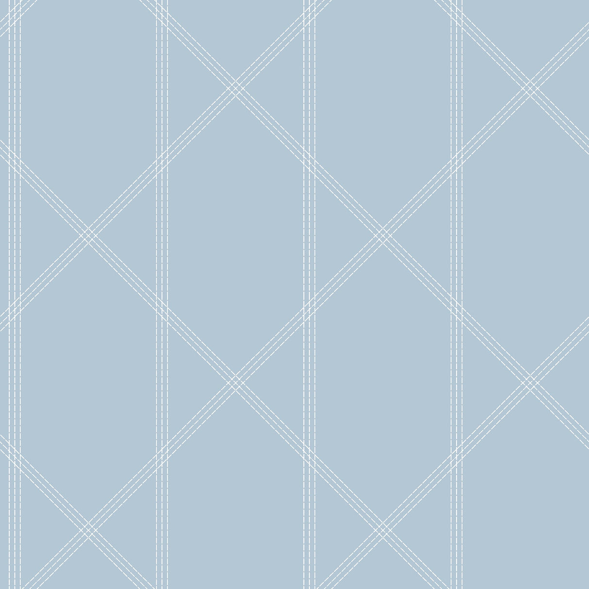 A-Street Prints 4074-26608 Walcott Light Green Stitched Trellis Wallpaper - Eade's Wallpaper