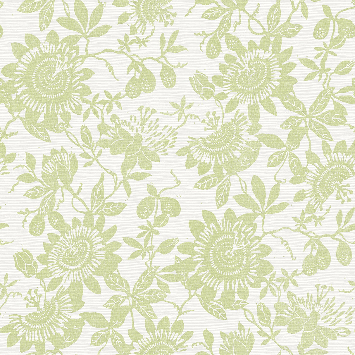 A-Street Prints 4074-26628 Helen Light Green Floral Trail Wallpaper