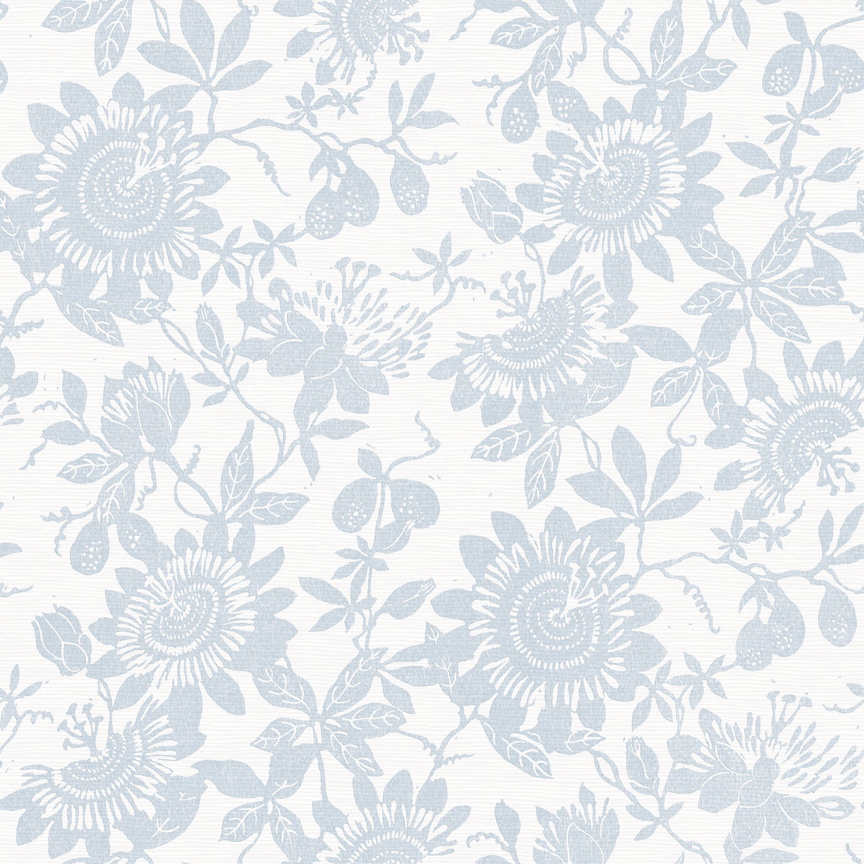 A-Street Prints 4074-26631 Helen Light Blue Floral Trail Wallpaper