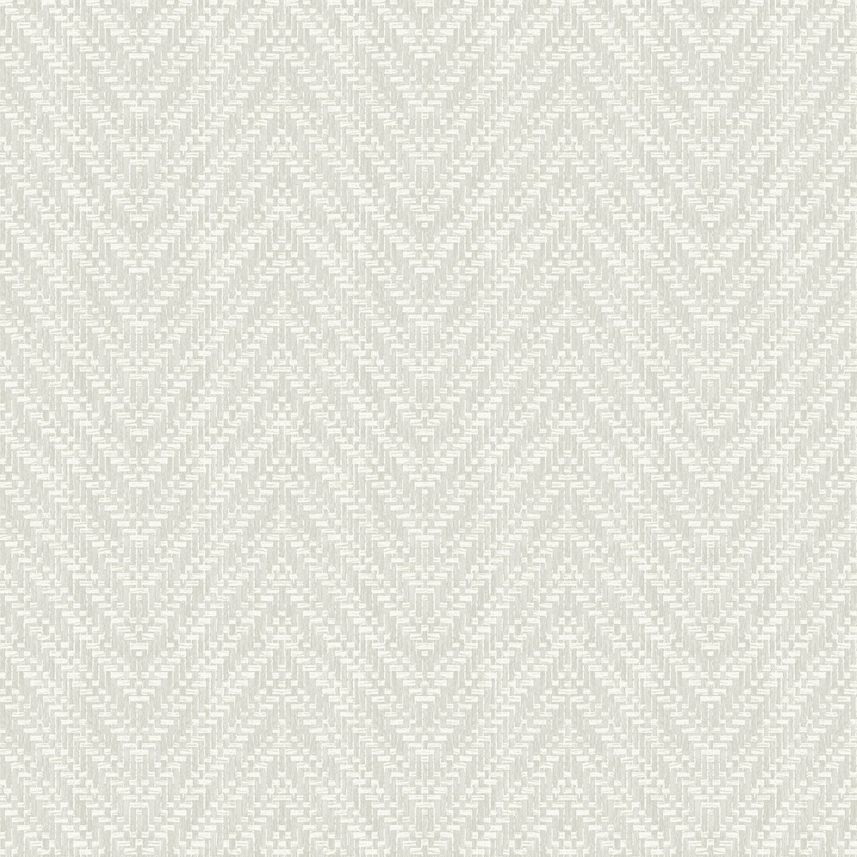 A-Street Prints 4074-26651 Glynn Silver Chevron Wallpaper