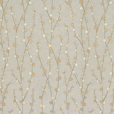 KRAVET COUTURE 4079.11.0 SHEER POPS PEBBLE Fabric