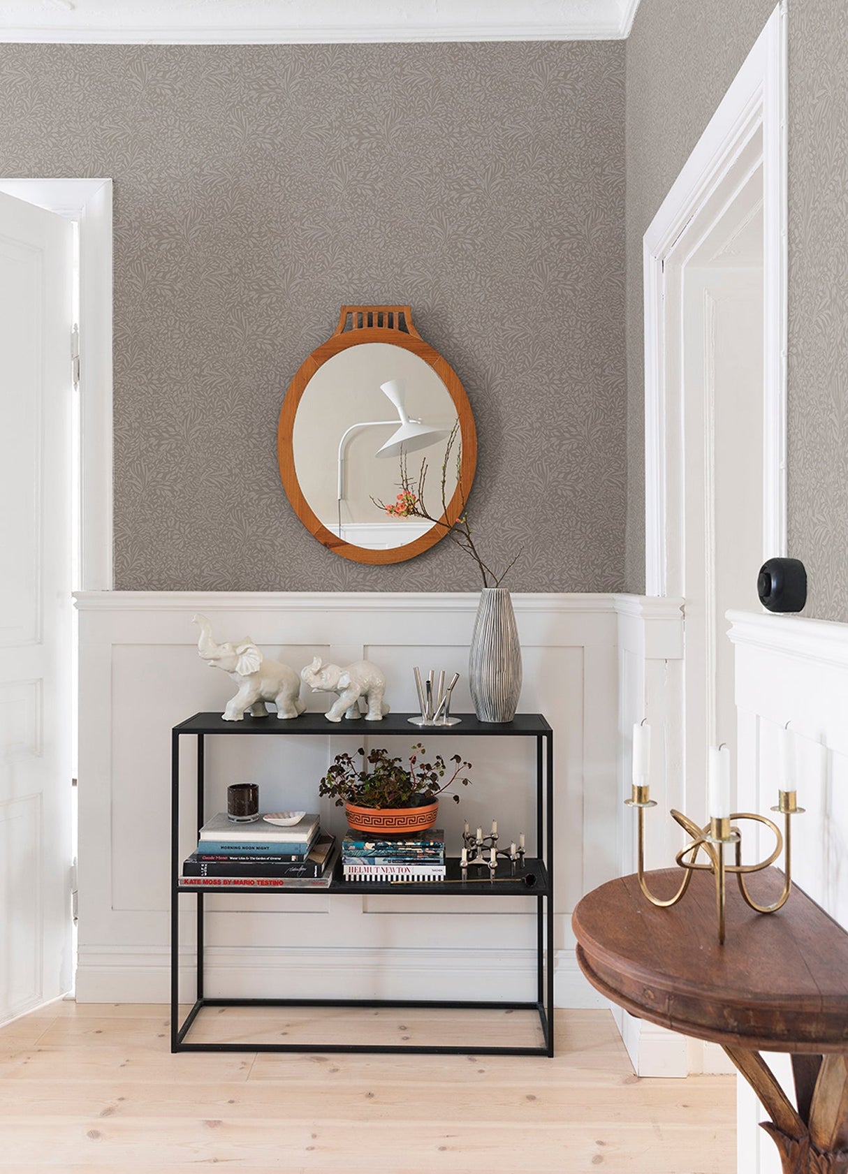 A-Street Prints 4080-92118 Kristina Grey Botanical Wallpaper