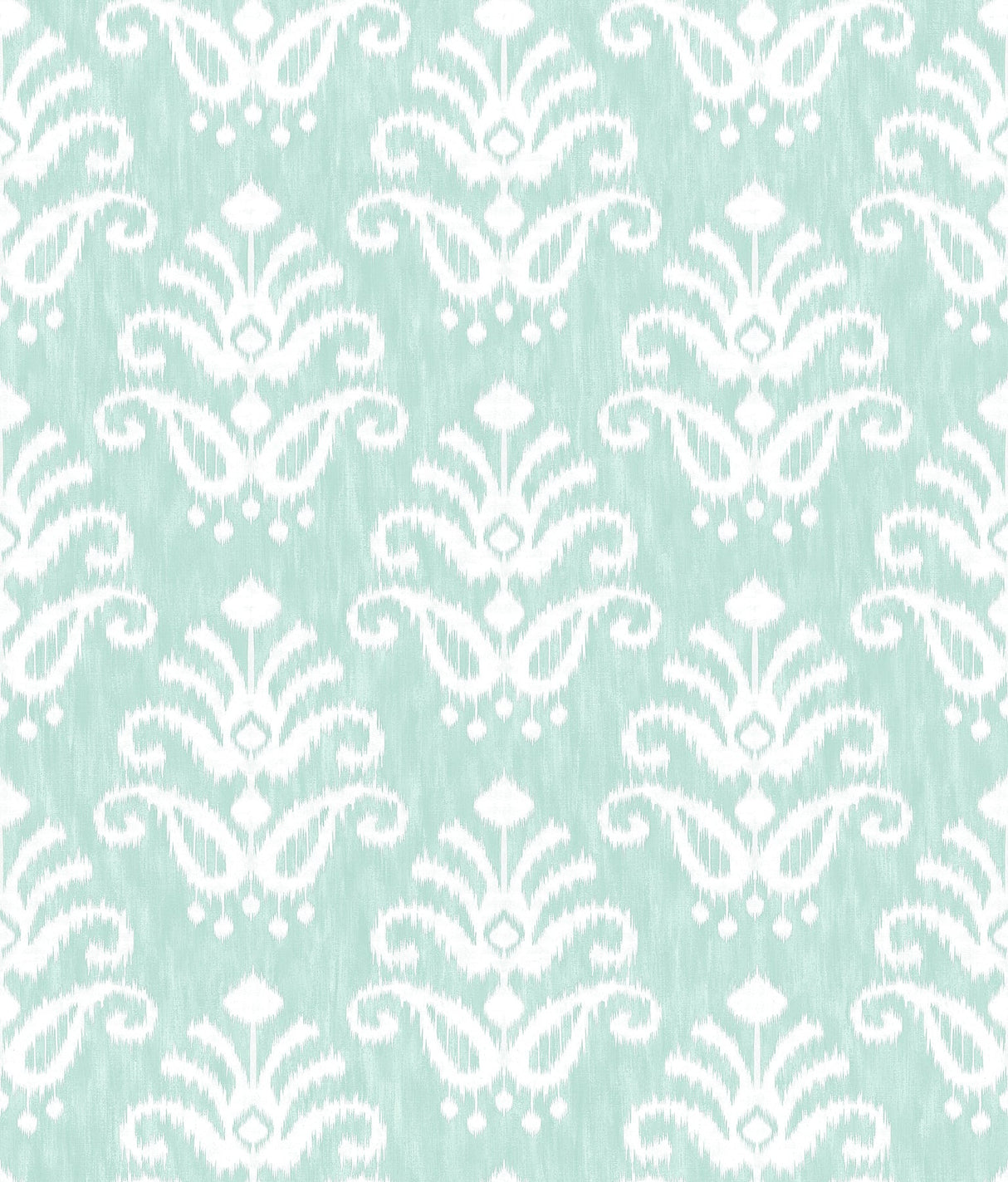 A-Street Prints 4081-26327 Keaton Aqua Medallion Wallpaper
