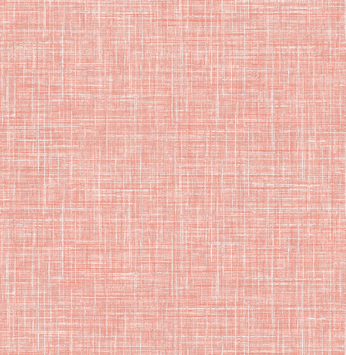 A-Street Prints 4081-26355 Emerson Coral Faux Linen Wallpaper