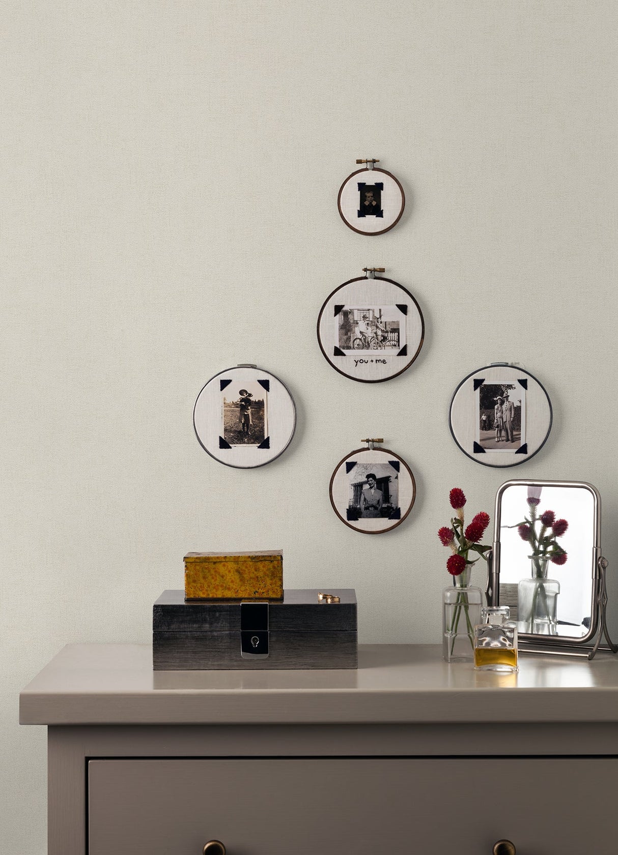 Advantage 4082-306461 Tharp Cream Texture Wallpaper