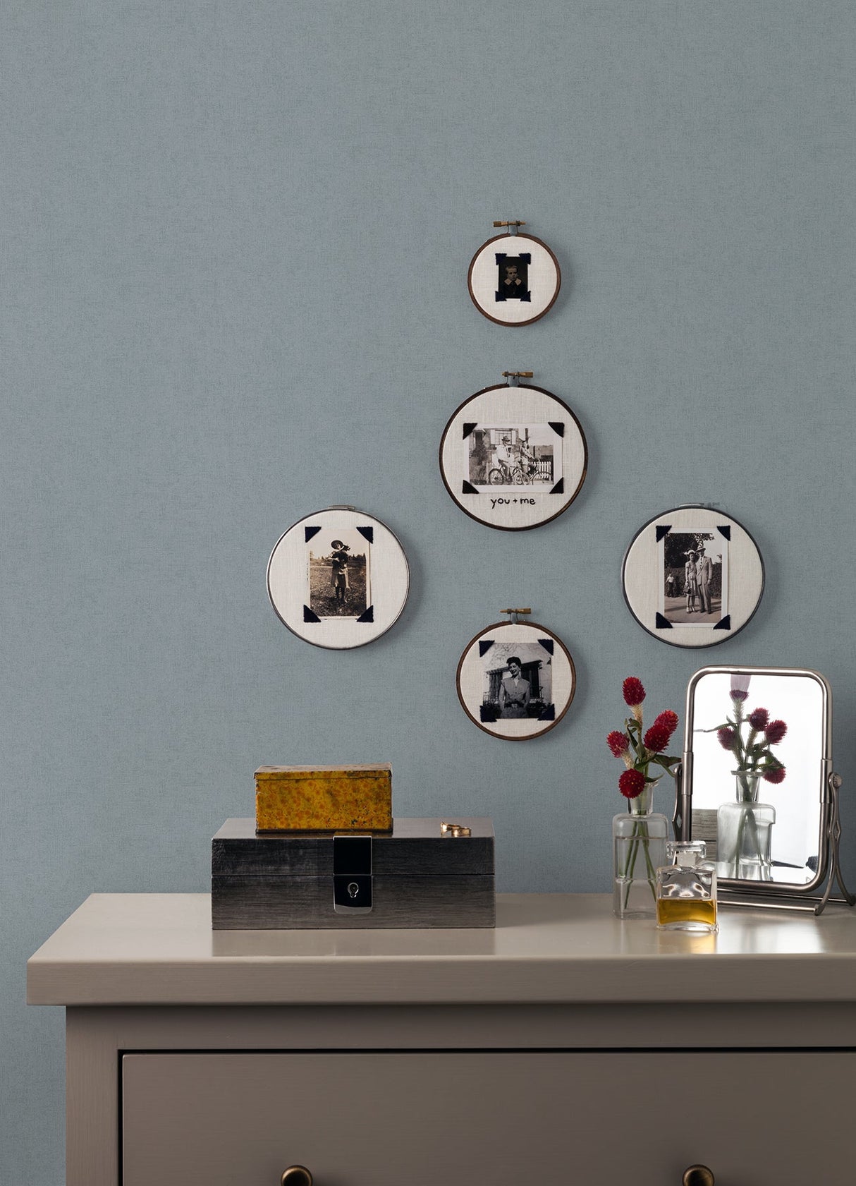 Advantage 4082-306463 Tharp Grey Texture Wallpaper