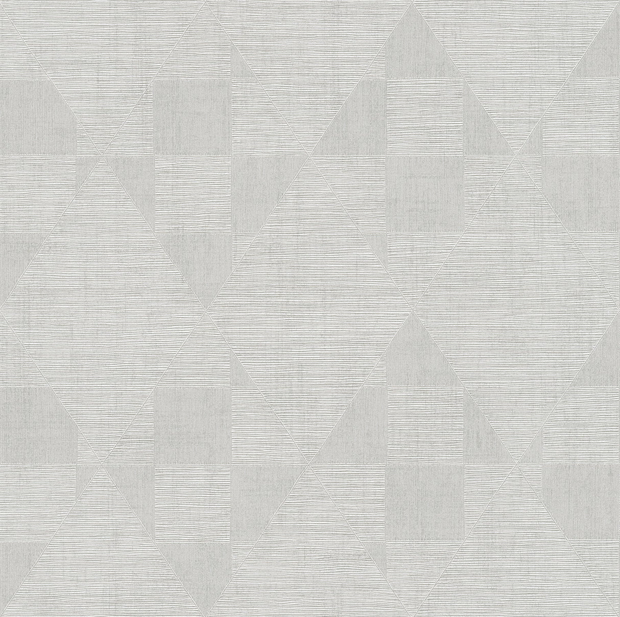 Advantage 4082-381962 Wegener Silver Geometric Wallpaper