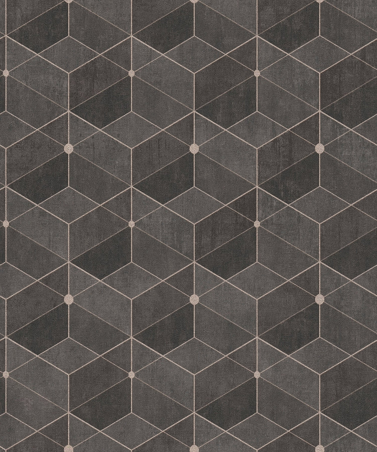 Advantage 4082-382024 Muir Chocolate Geo Wallpaper
