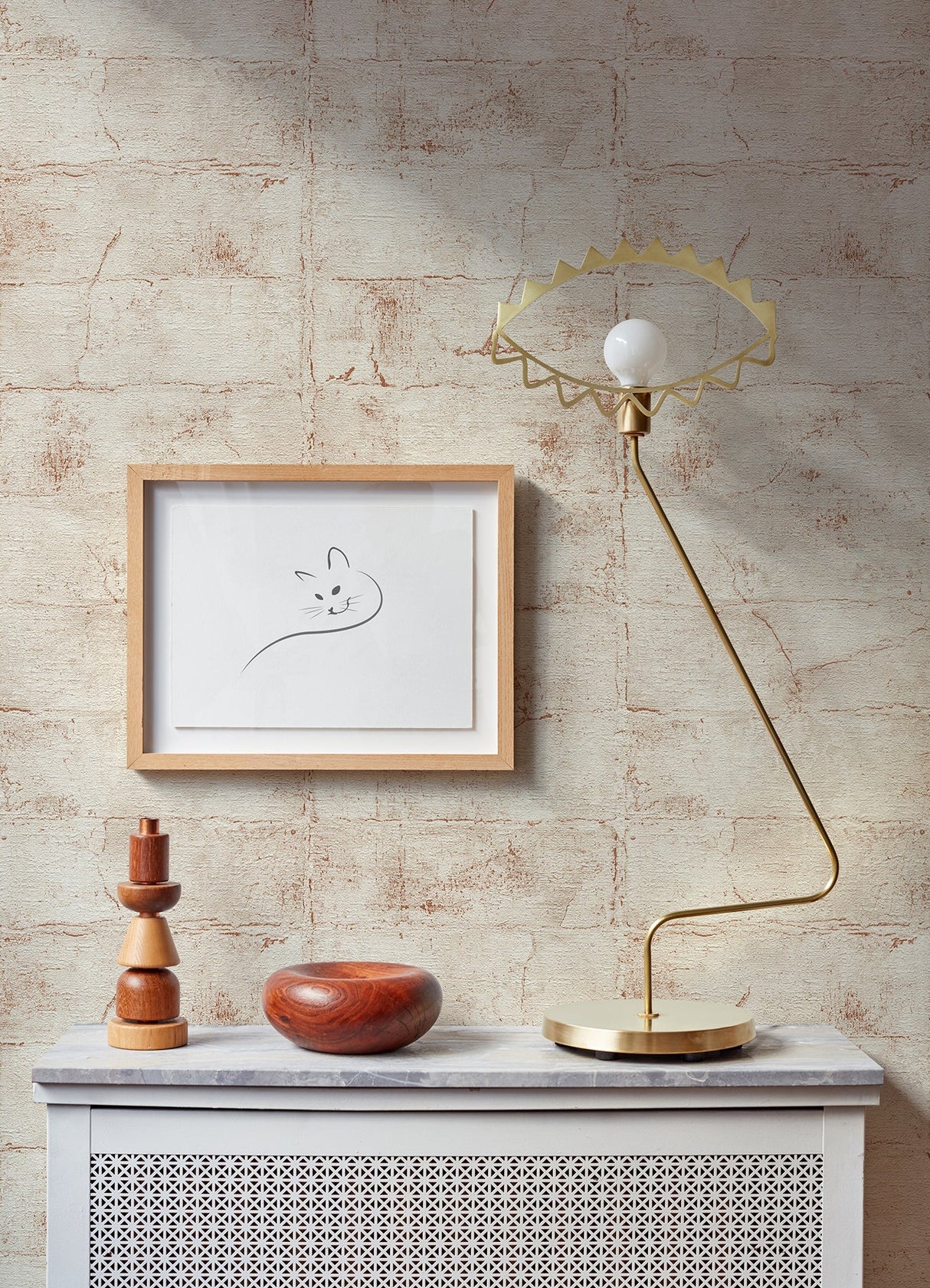 Advantage 4096-520149 Clay Rust Stone Wallpaper