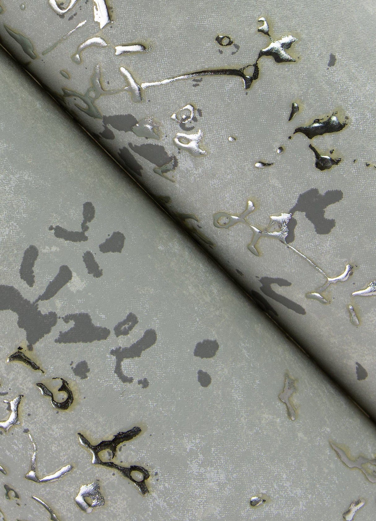 A-Street Prints 4105-86427 Arian Silver Inkburst Wallpaper