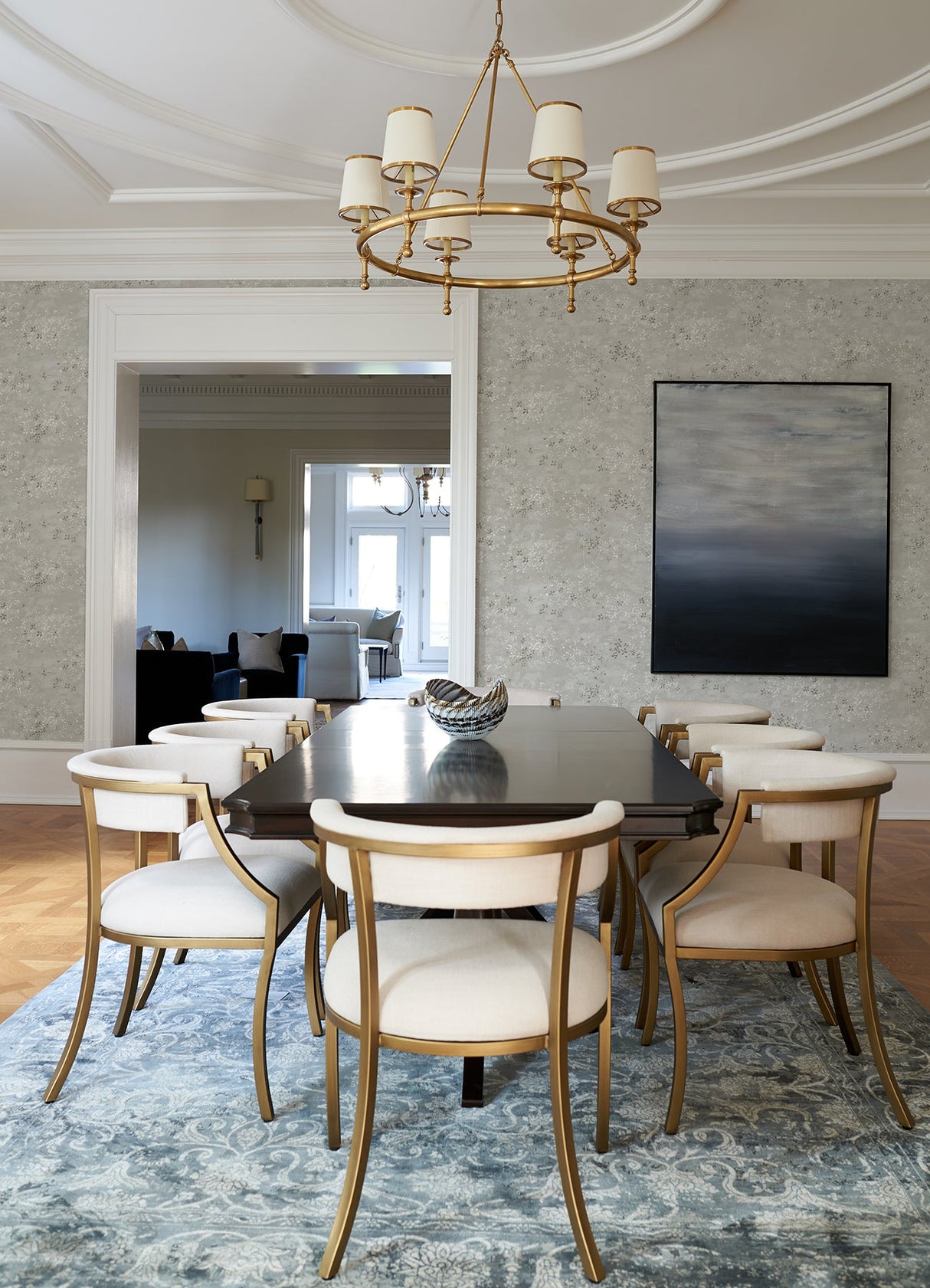 A-Street Prints 4105-86427 Arian Silver Inkburst Wallpaper