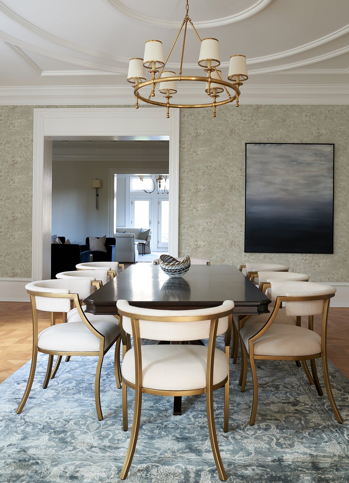 A-Street Prints 4105-86428 Arian Champagne Inkburst Wallpaper