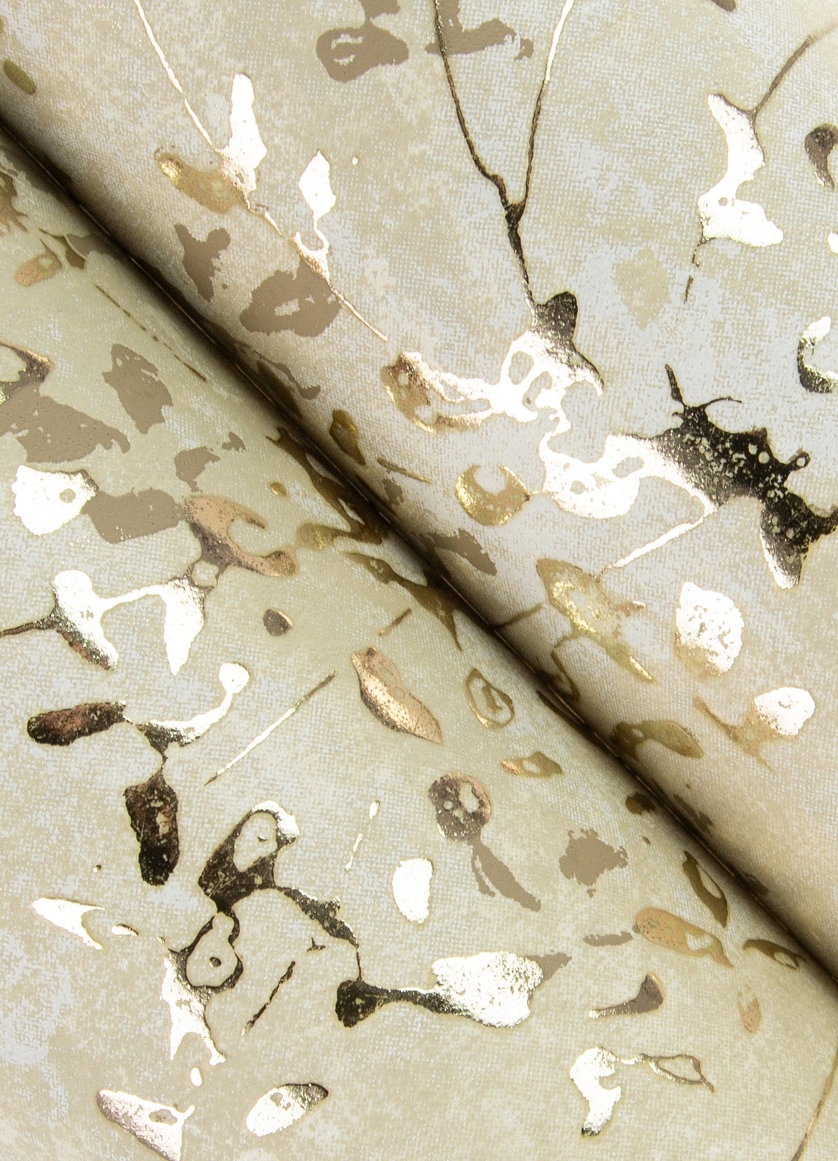 A-Street Prints 4105-86430 Arian Gold Inkburst Wallpaper
