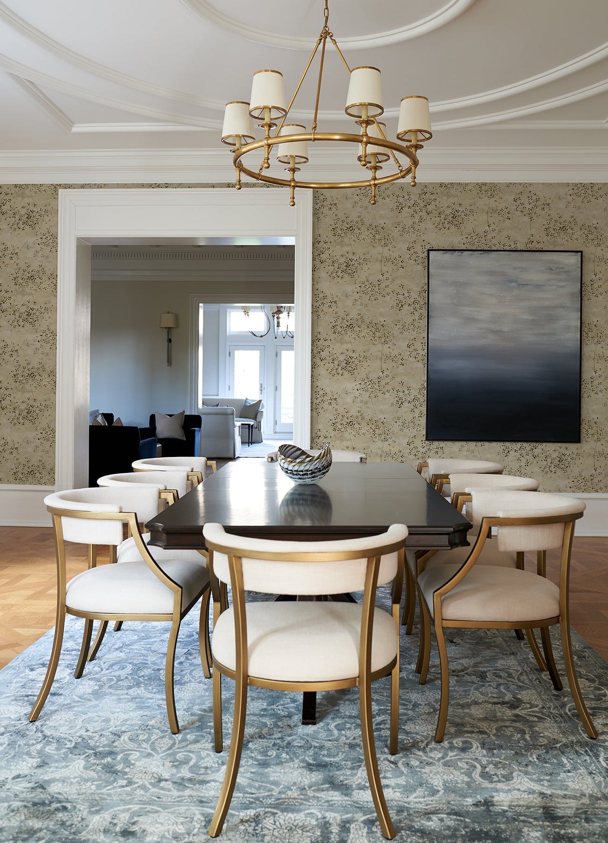 A-Street Prints 4105-86430 Arian Gold Inkburst Wallpaper