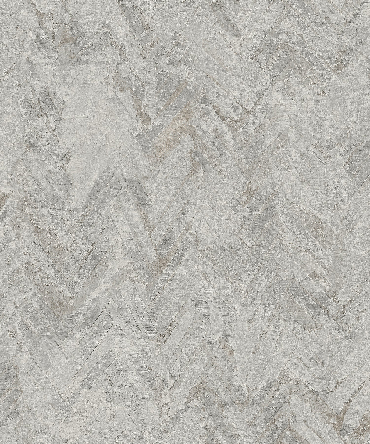 A-Street Prints 4105-86612 Amesemi Grey Distressed Herringbone Wallpaper