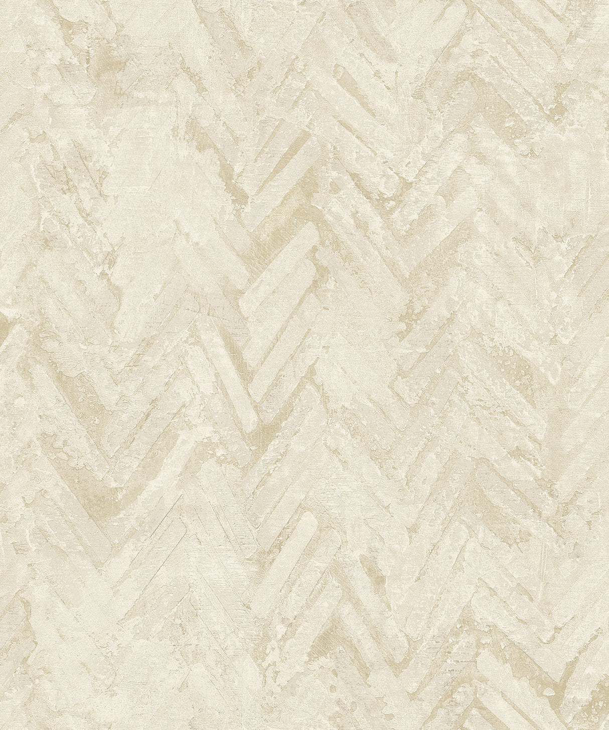 A-Street Prints 4105-86613 Amesemi Cream Distressed Herringbone Wallpaper