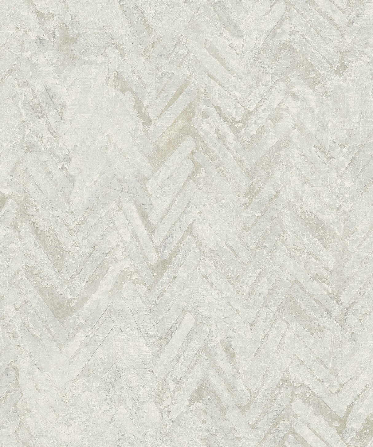 A-Street Prints 4105-86614 Amesemi Off-White Distressed Herringbone Wallpaper