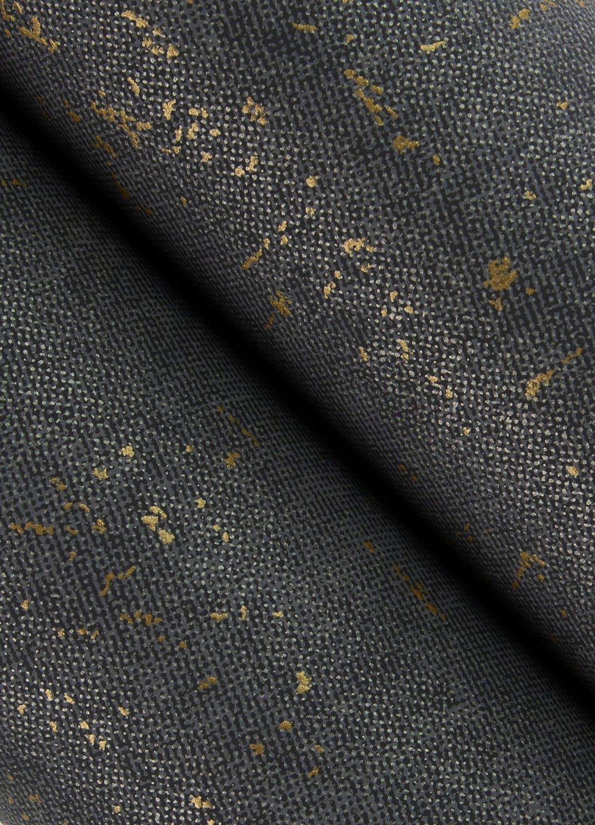 A-Street Prints 4105-86623 Elatha Charcoal Gilded Texture Wallpaper