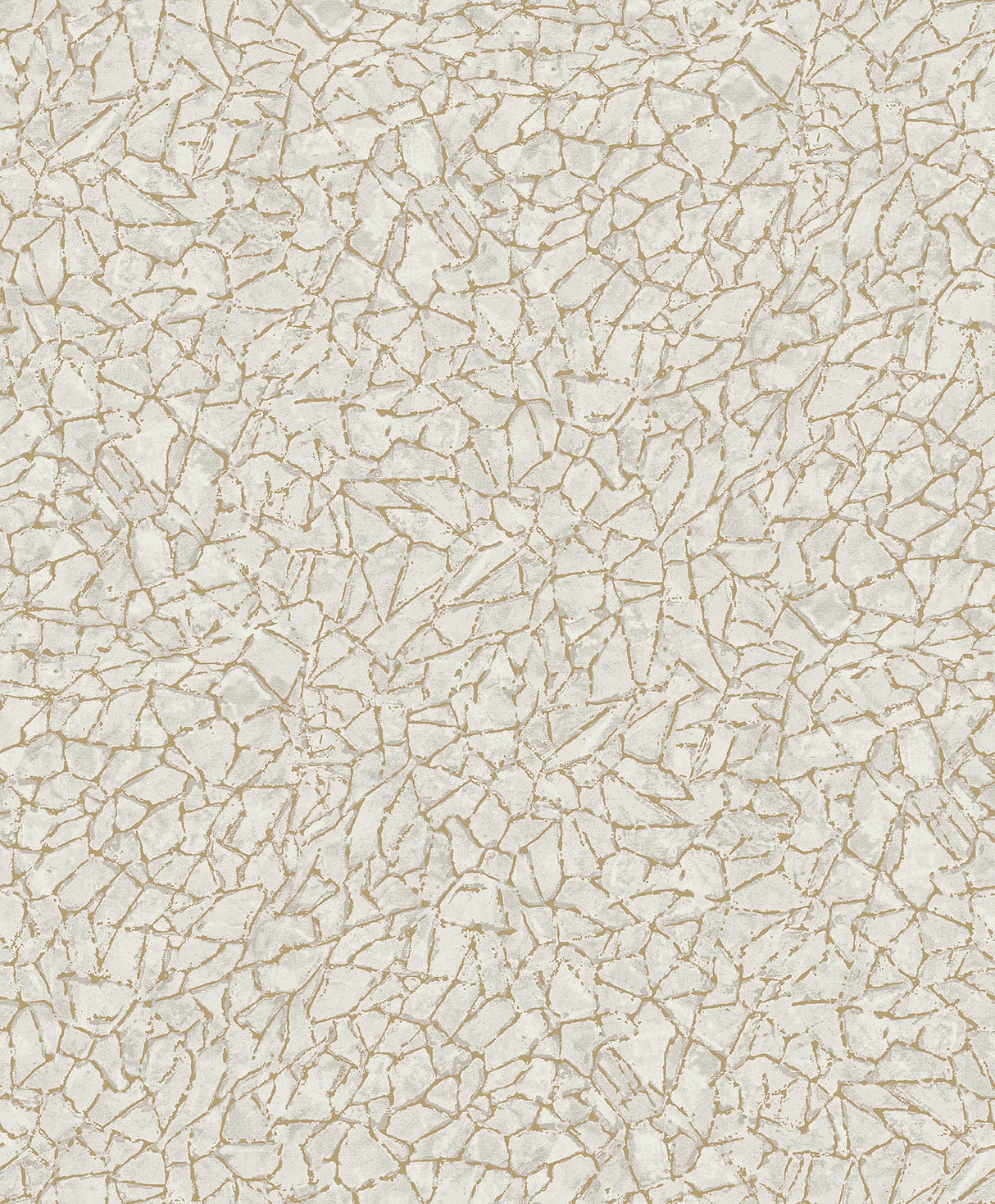 A-Street Prints 4105-86624 Soma Silver Metallic Crackling Wallpaper