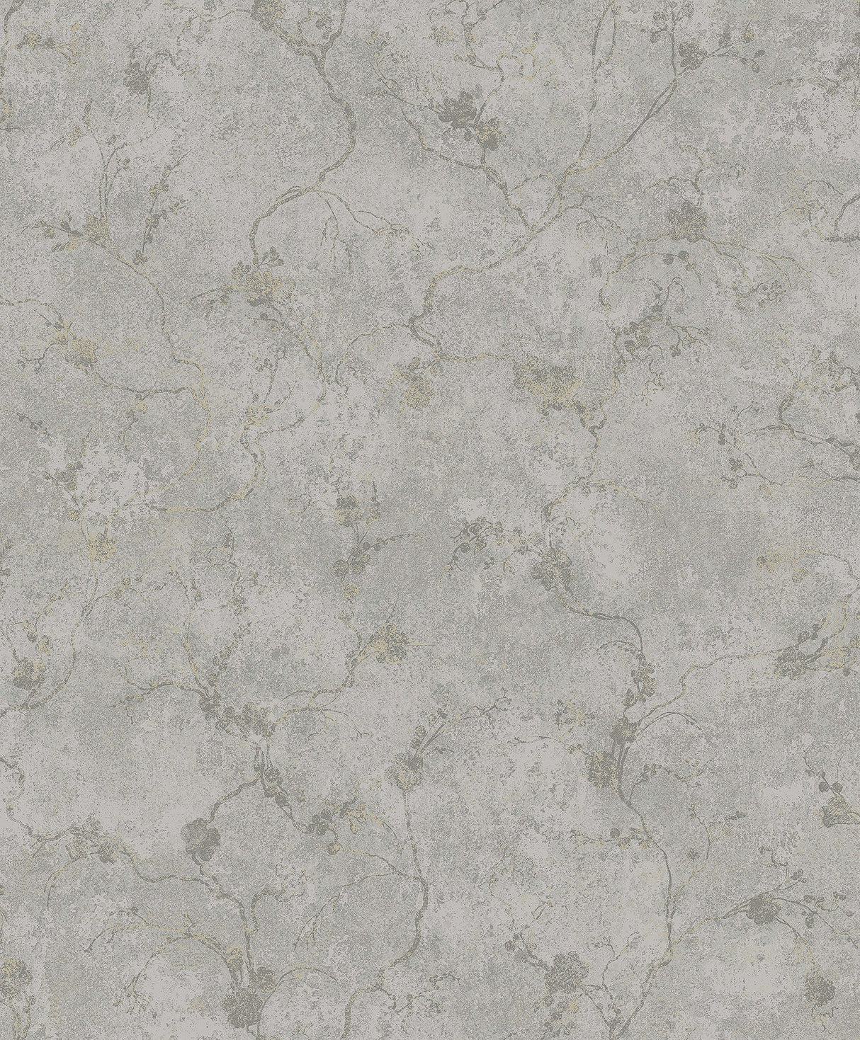 A-Street Prints 4105-86650 Mahina Pewter Floral Vine Wallpaper