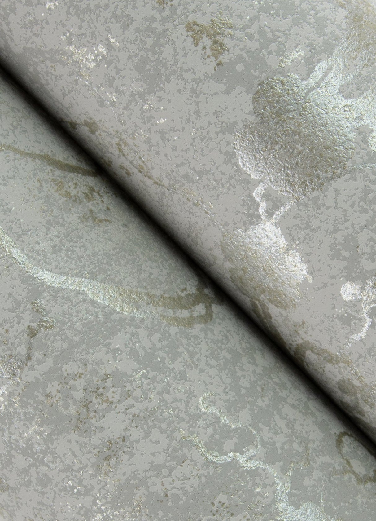 A-Street Prints 4105-86650 Mahina Pewter Floral Vine Wallpaper