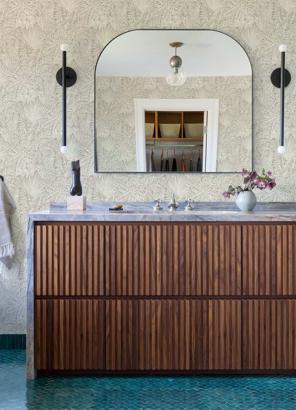 A-Street Prints 4120-26800 Vita Light Brown Botanical Wallpaper