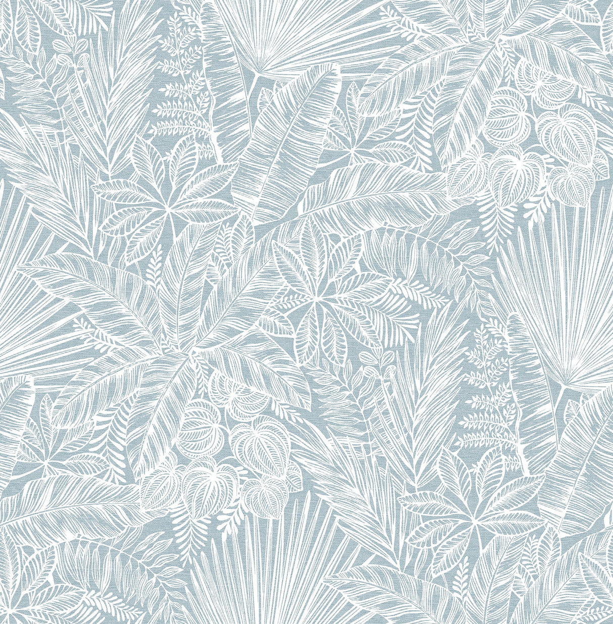 A-Street Prints 4120-26802 Vita Blue Botanical Wallpaper