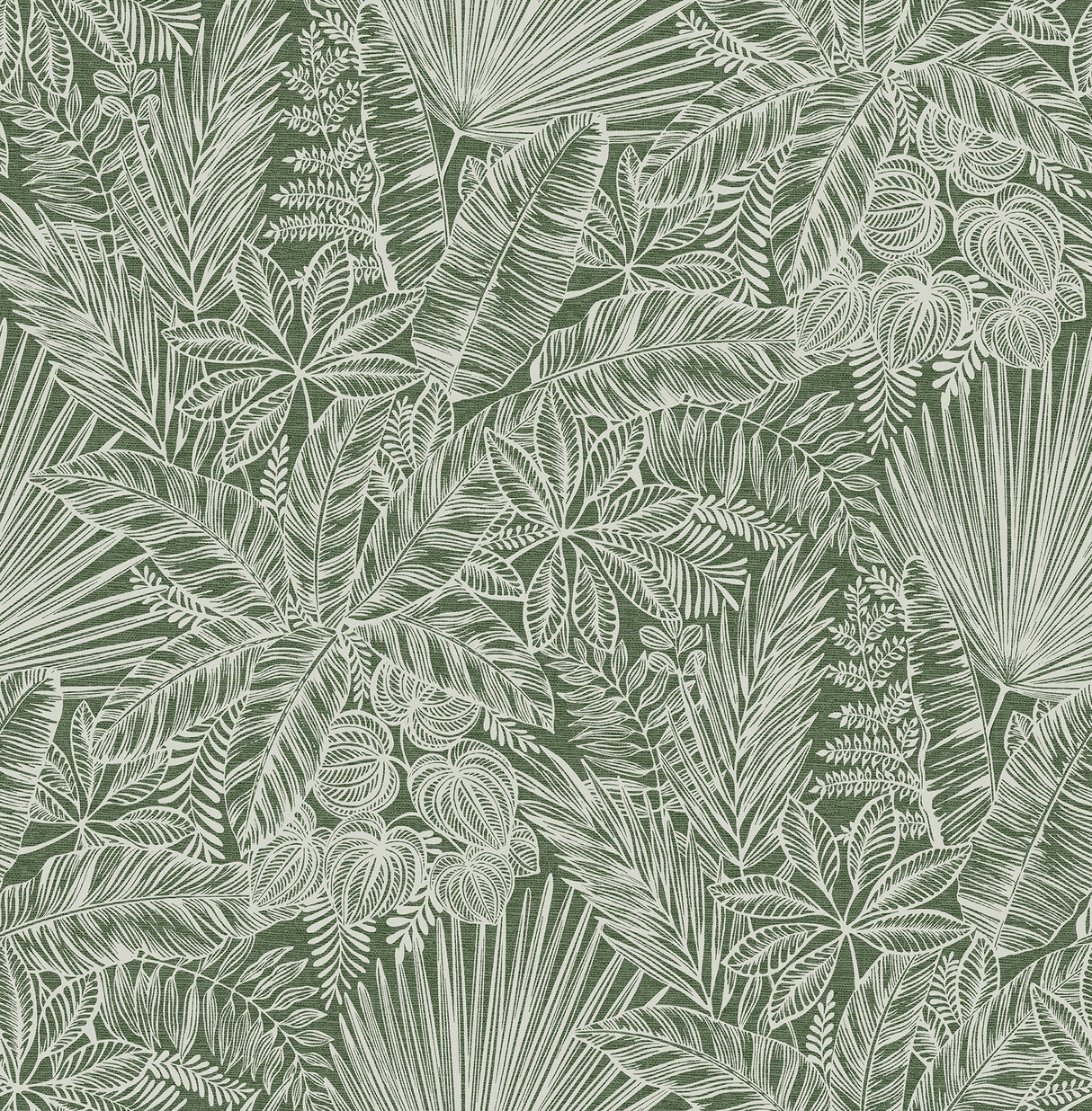 A-Street Prints 4120-26804 Vita Green Botanical Wallpaper