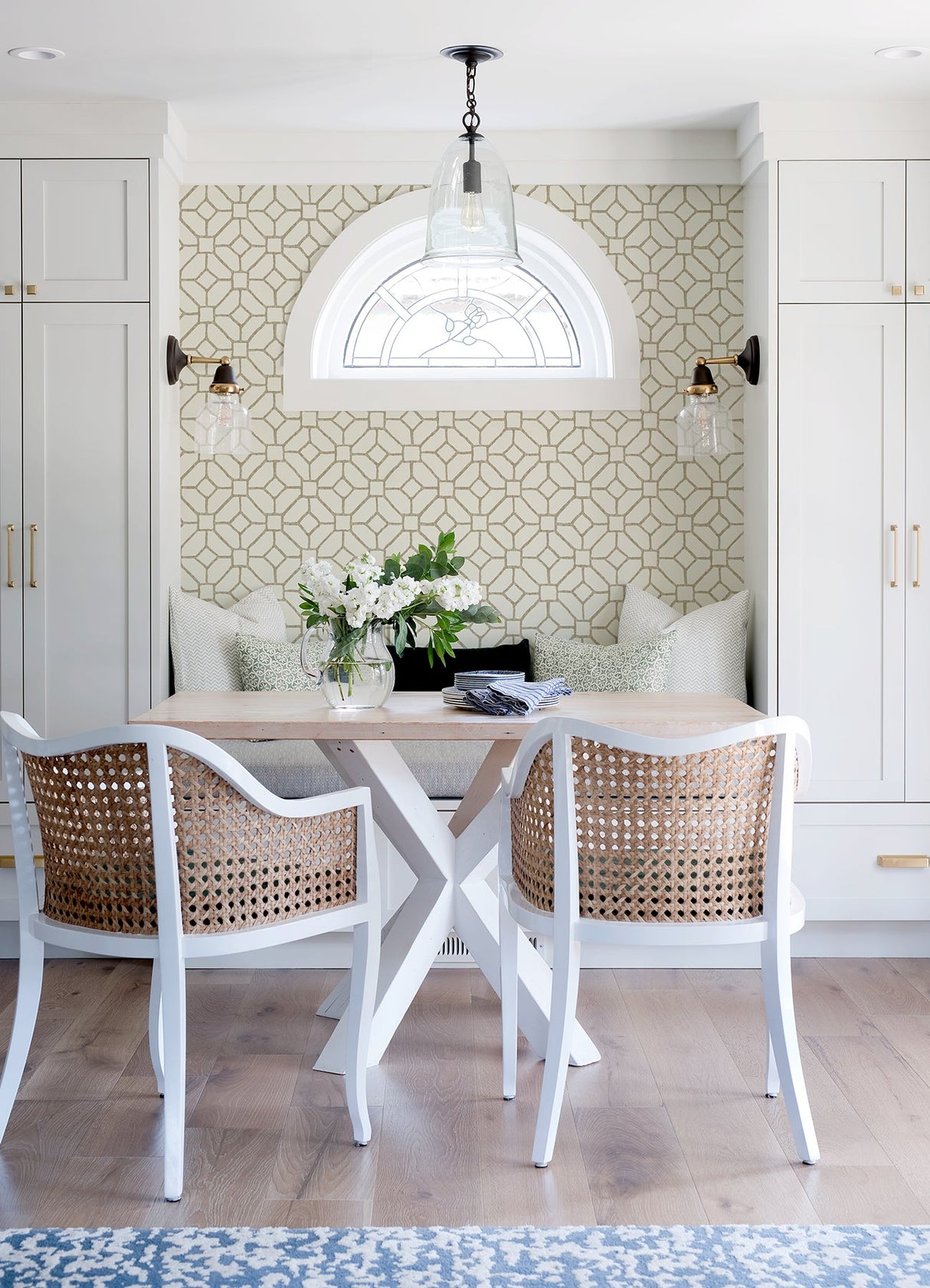 A-Street Prints 4120-26830 Addis Beige Trellis Wallpaper - Eade's Wallpaper