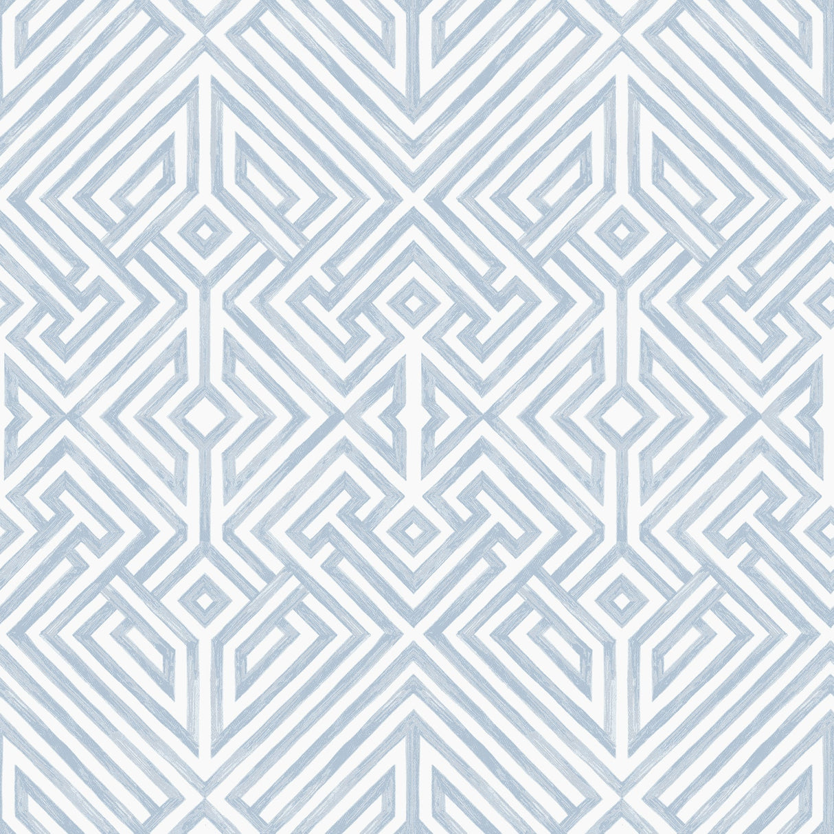 A-Street Prints 4120-26847 Lyon Blue Geometric Key Wallpaper - Eade's Wallpaper