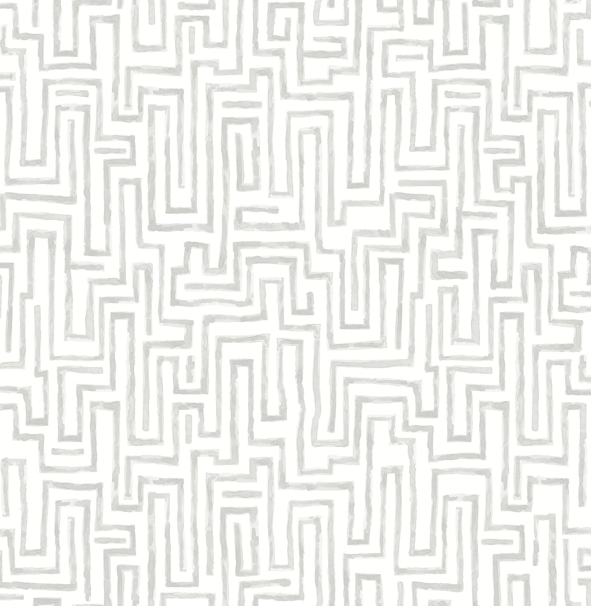 A-Street Prints 4121-25703 Ramble Grey Geometric Wallpaper