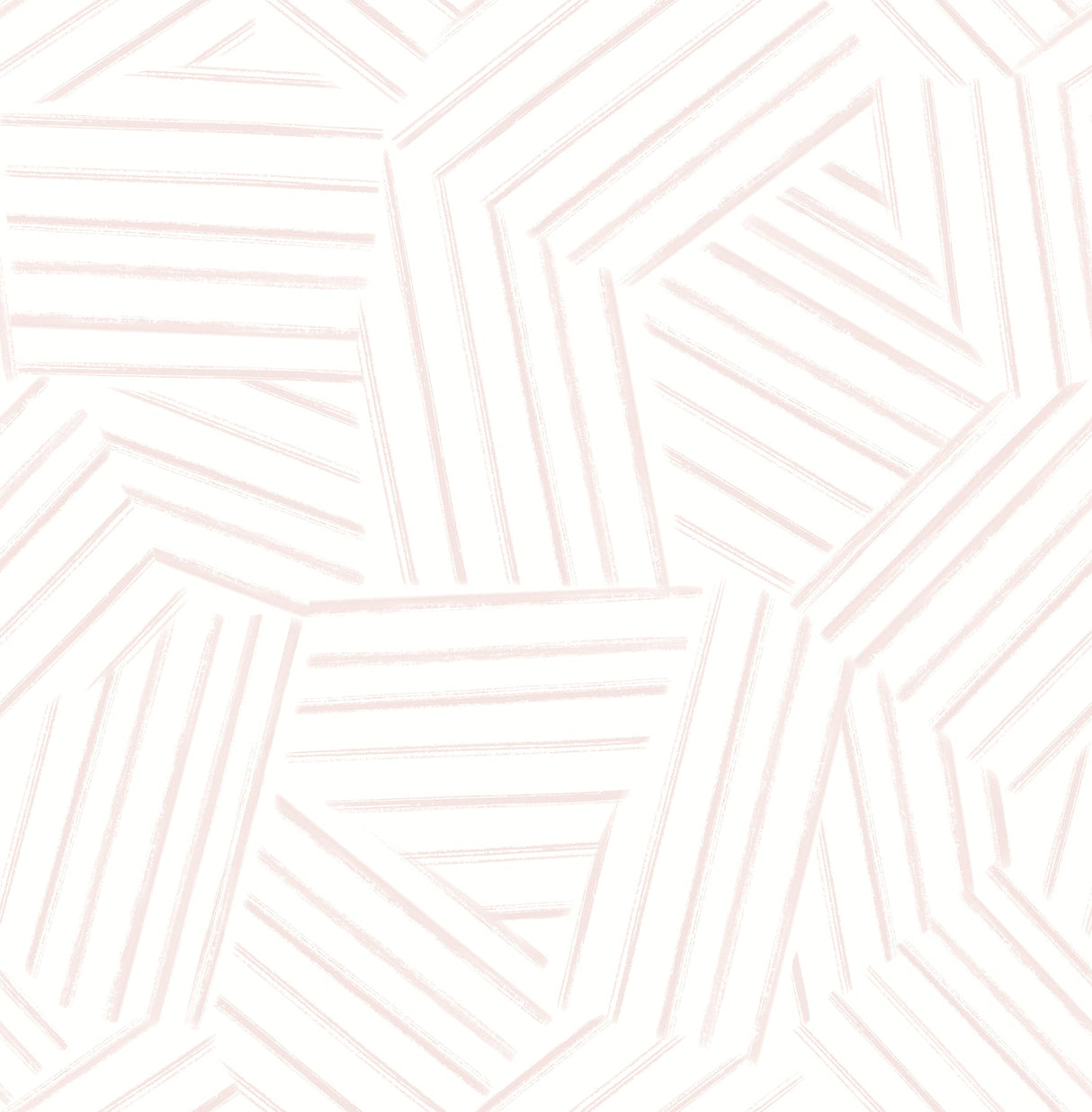 A-Street Prints 4121-26902 Helene Pink Geometric Lines Wallpaper