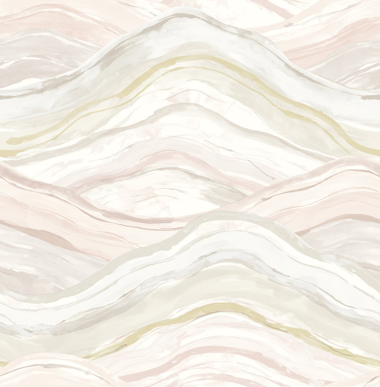 A-Street Prints 4121-26923 Dorea Pastel Striated Waves Wallpaper