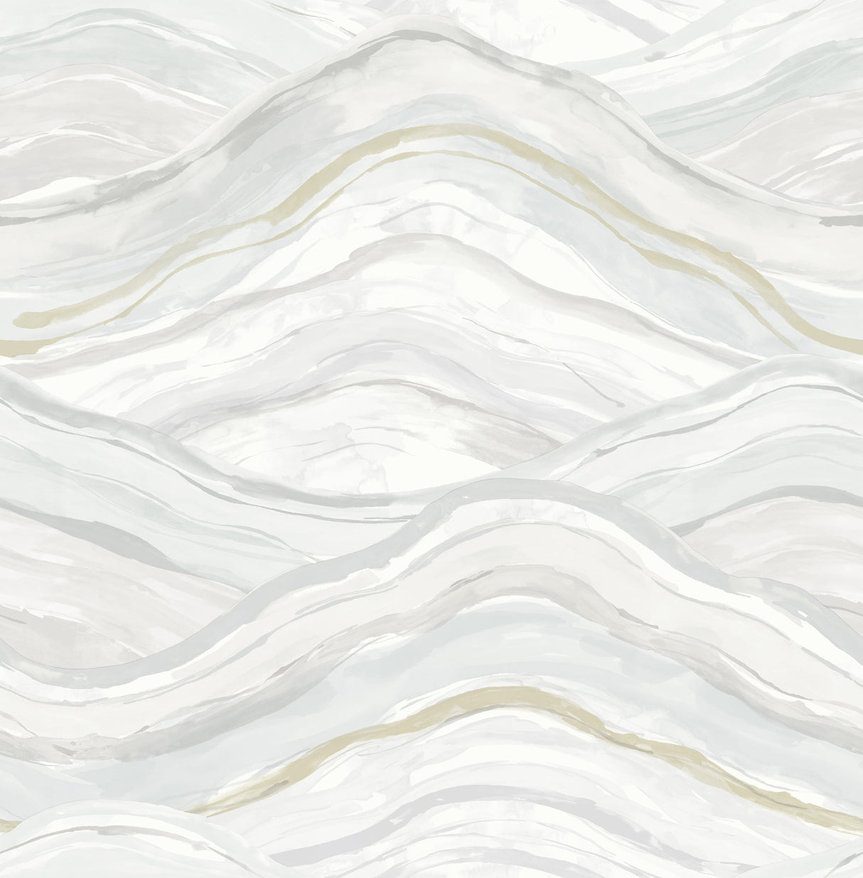 A-Street Prints 4121-26925 Dorea Light Blue Striated Waves Wallpaper