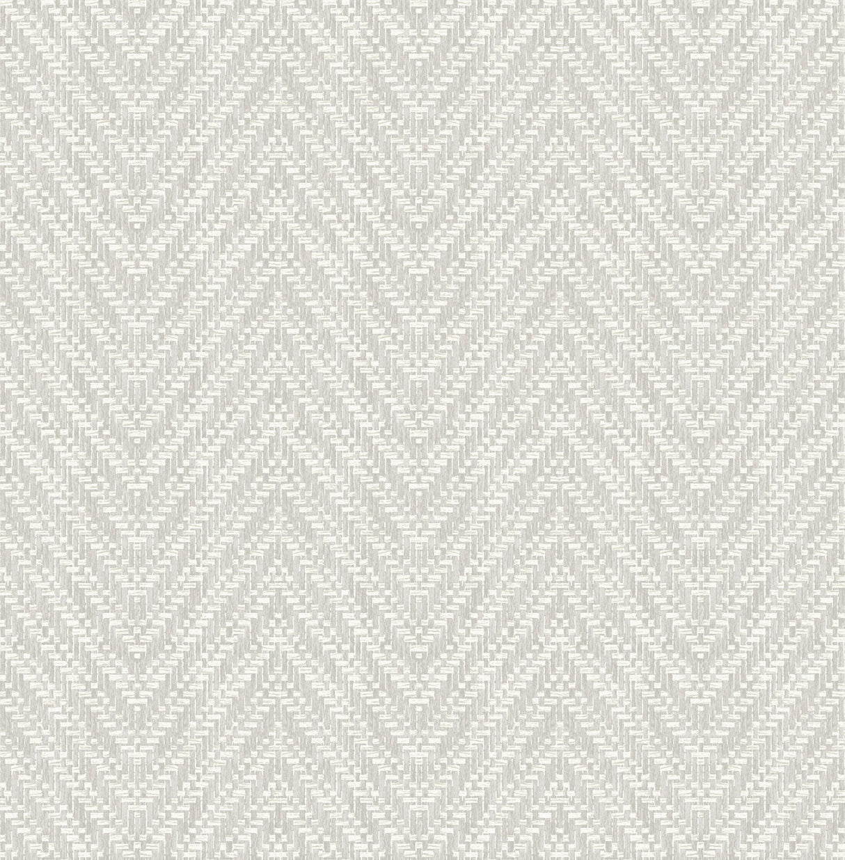 A-Street Prints 4122-26652 Glynn Light Grey Chevron Wallpaper