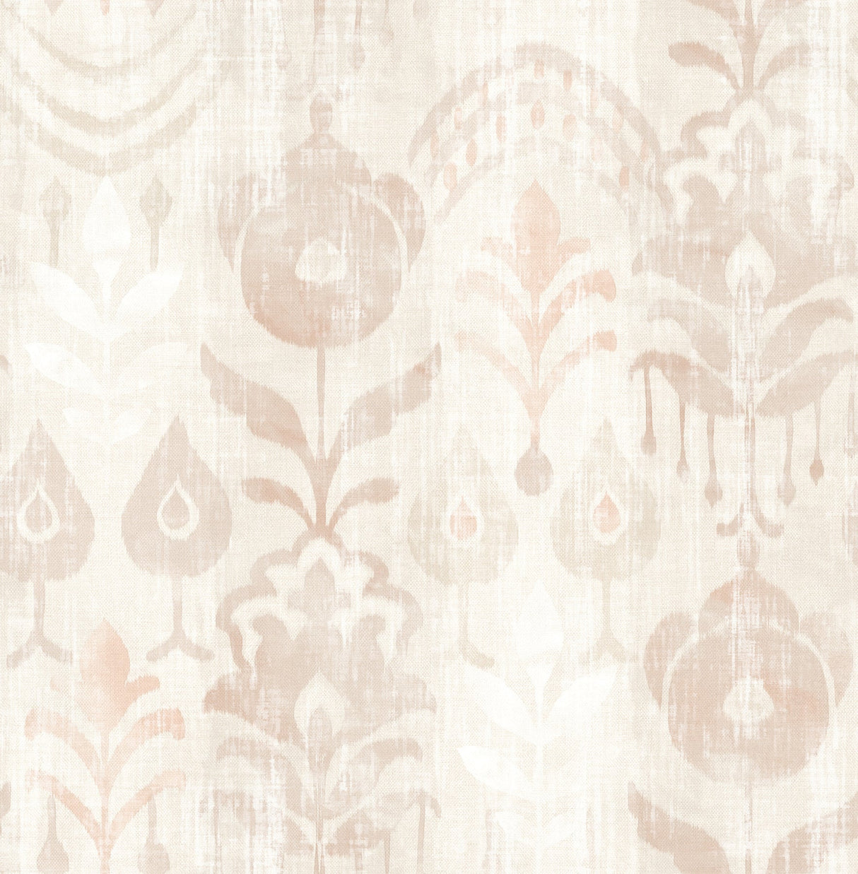 A-Street Prints 4122-27014 Pavord Pink Floral Shibori Wallpaper