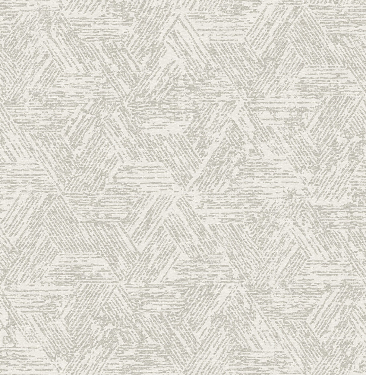 A-Street Prints 4122-27034 Retreat Grey Quilted Geometric Wallpaper