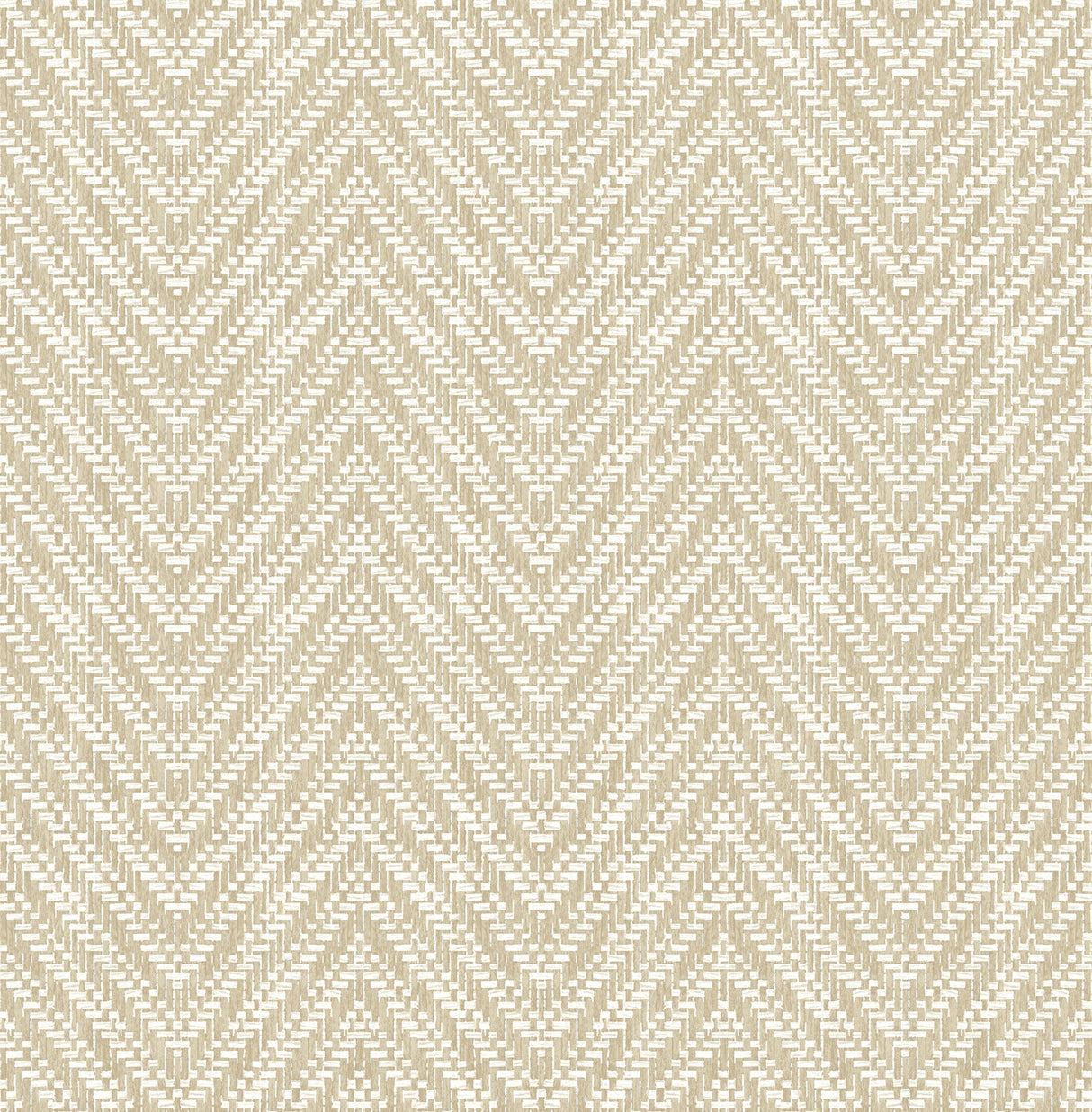 A-Street Prints 4122-27045 Glynn Wheat Chevron Wallpaper