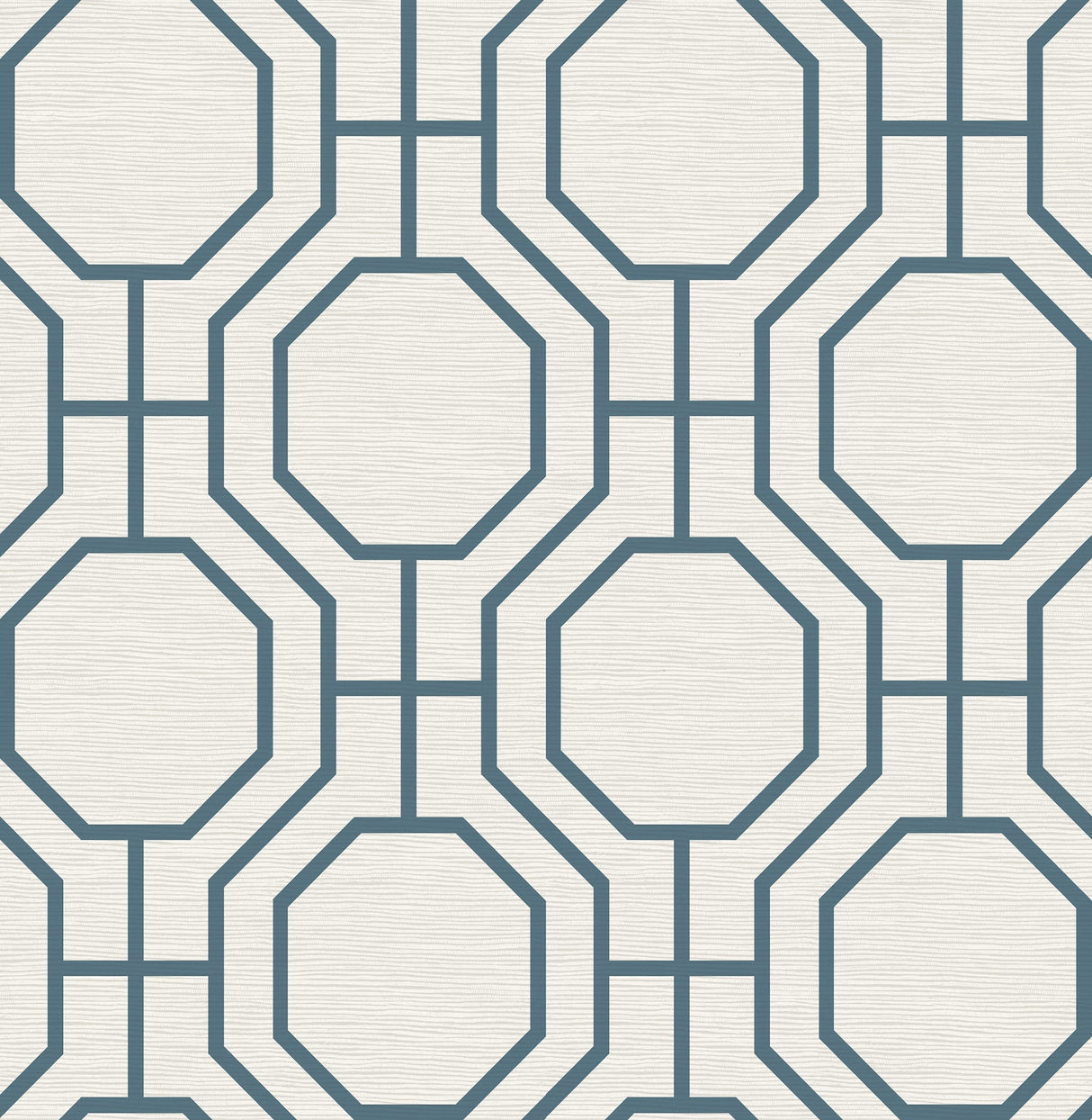 A-Street Prints 4122-27048 Manor Blue Geometric Trellis Wallpaper