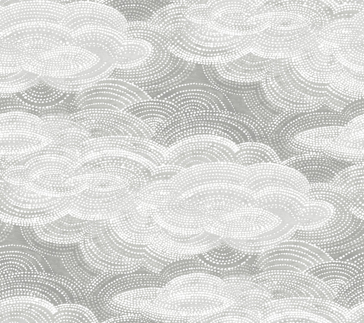 A-Street Prints 4122-72406 Vision Grey Stipple Clouds Wallpaper