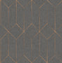 Eade’s Hayden Charcoal Concrete Trellis Wallpaper Charcoal