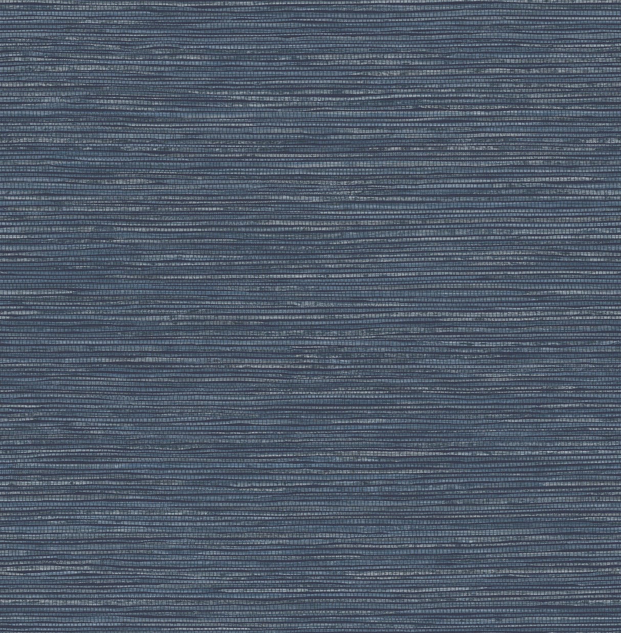 Eade’s Alton Indigo Faux Grasscloth Wallpaper Indigo