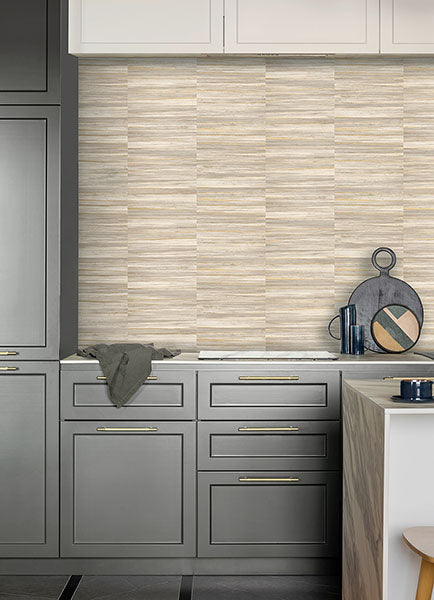 Eade’s Rowan Wheat Faux Grasscloth Wallpaper Wheat