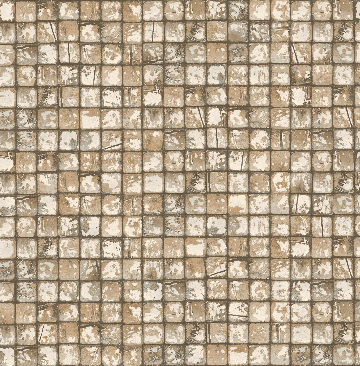 Eade’s Kingsley Neutral Tiled Wallpaper Neutral