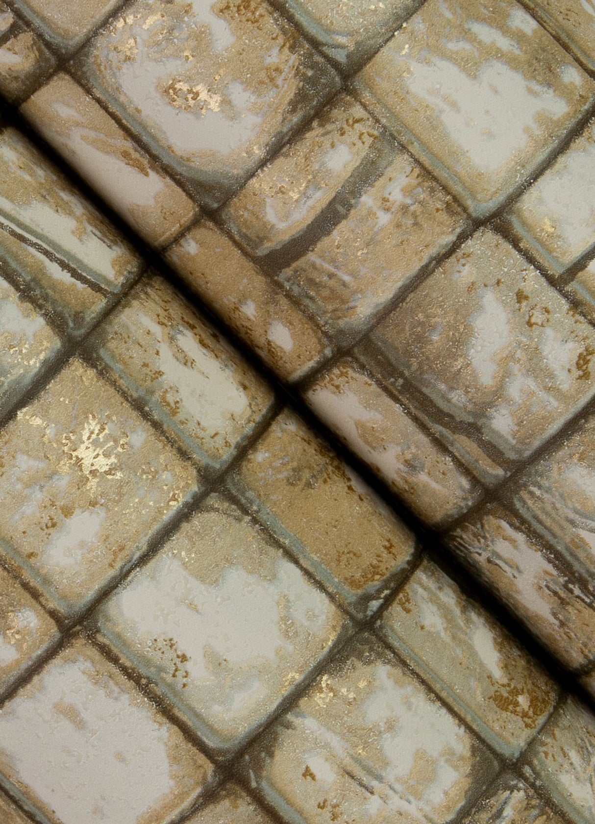 Eade’s Kingsley Neutral Tiled Wallpaper Neutral