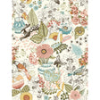 A-Street Prints 4135-12807 Whimsy Multicolor Fauna Wallpaper - Eade's Wallpaper