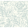 A-Street Prints 4135-72706 Nelda Light Blue Rose Wallpaper - Eade's Wallpaper