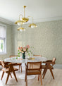 A-Street Prints 4135-72715 Idalia Beige Floral Flamingo Wallpaper - Eade's Wallpaper