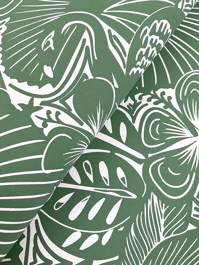 A-Street Prints 4135-72717 Idalia Beige Floral Flamingo Wallpaper - Eade's Wallpaper