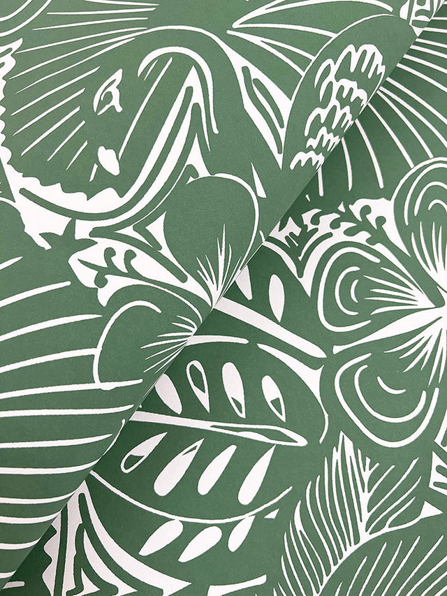A-Street Prints 4135-72717 Idalia Beige Floral Flamingo Wallpaper - Eade's Wallpaper